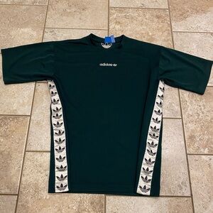 Men’s Adidas Trefoil Band Stripe T-Shirt, Climacool, Small, Great Condition